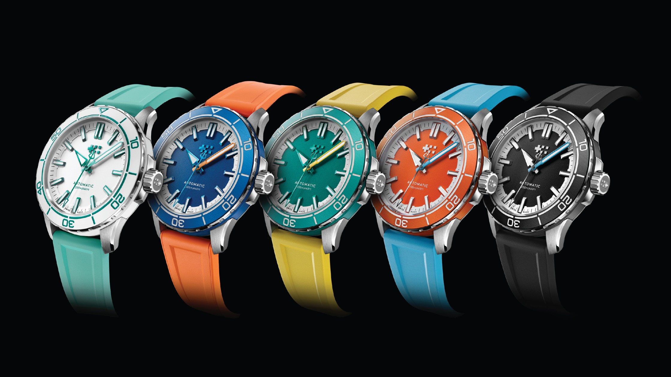 Christopher Ward presents the colourful C60 Trident Reef